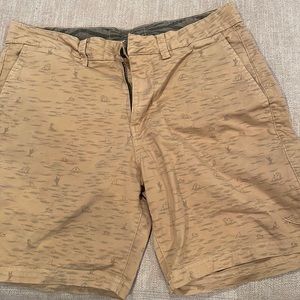 … Lost Men’s tan shorts. Size 31.
